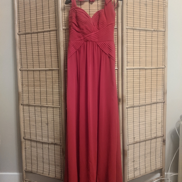 BCBG Long Red Dress - Picture 1 of 2
